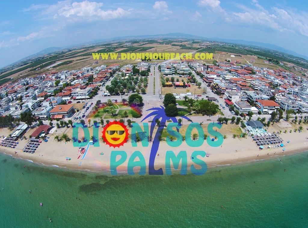 Dionisos Palms Apartments Paralia Dionisiou Exterior foto