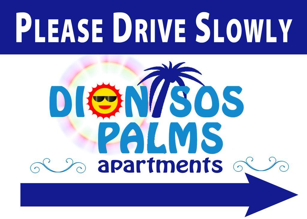 Dionisos Palms Apartments Paralia Dionisiou Exterior foto